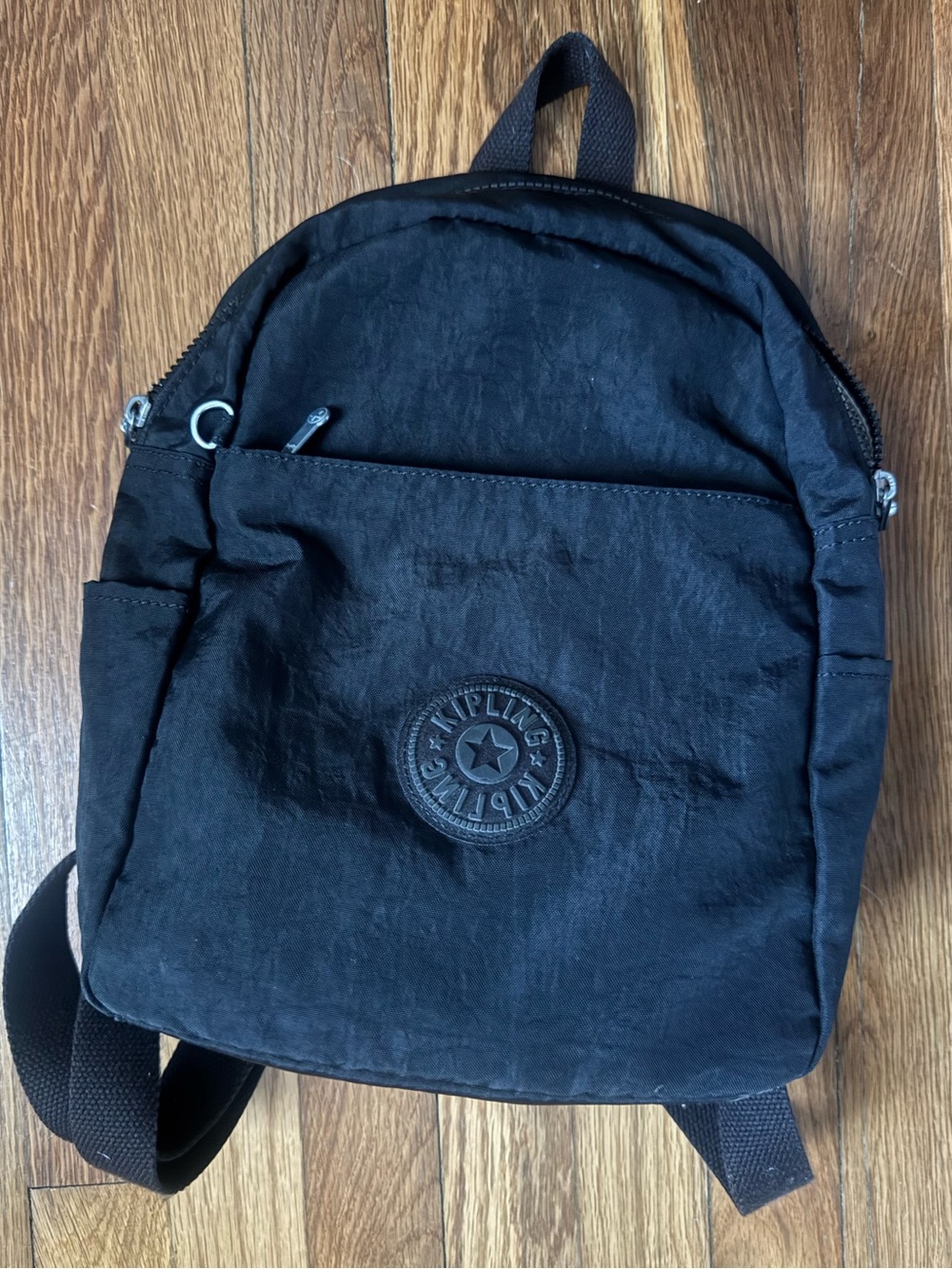 Small Kipling Black Backpack